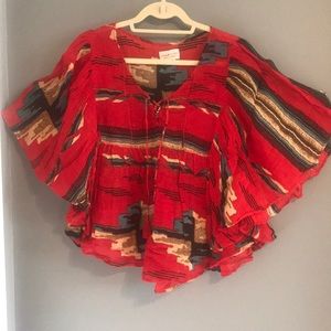 Bohemian/Aztec  blouse